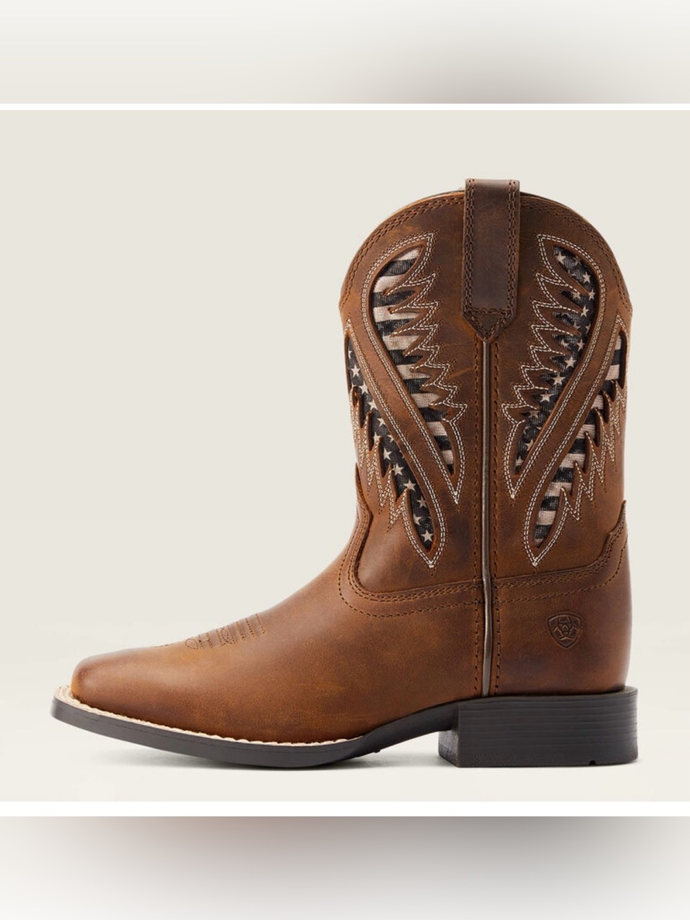 Ariat Brown Kids Western Boots